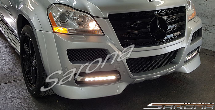 Custom Mercedes GL  SUV/SAV/Crossover Front Bumper (2006 - 2012) - $1890.00 (Part #MB-155-FB)